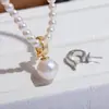 Accesorios para hacer tú mismo: Plata de ley S925, engaste clásico y versátil para colgante de perla, base de colgante abrible, engaste de plata para perlas de 7-12 mm
