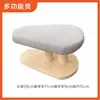 Tábua de passar oval de madeira maciça espessa, banquinho redondo pequeno para passar roupa, mesa de passar simples, tábua de passar longa para mangas, tábua de passar, banquinho multiuso para passar roupas