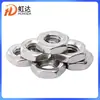 Tuerca fina hexagonal de acero inoxidable 304 tapa de tornillo M3 tuerca de seguridad M4 tuerca fina hexagonal exterior de metal