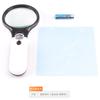 30 vezes 60 vezes portátil pull-out led com luz inspeção de notas lupa multifuncional identificação de joias colecionáveis portáteis