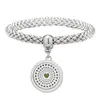 Pulsera Vibratoria de Acero Inoxidable para Aromaterapia Repelente de Mosquitos Árbol de la Vida Caja de Perfume con Aceite Esencial Pulsera Magnético-estrictiva para Parejas
