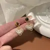Pendientes de Plata de Ley S925 con Aguja de Plata, Piedra Natural Ojo de Tigre, Circonita Microincrustada, Forma de Abanico de Cola de Pavo Real para Mujer, Pendientes Elegantes y Versátiles