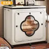 Caixa Organizadora Grande com Tampa Flip-Top e Rodas para Uso Doméstico, Adequada para Roupas, Brinquedos da Sala e Lanches