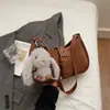 Bolso de Hombro Bajo el Brazo Estilo Retro de Nicho de Alta Apariencia 2025 Nuevo Estilo Coreano Estilo Chica Popular Bolso de Hombro Cruzado de Alta Apariencia