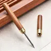 Juego de Té de Madera Maciza Ébano Seis Piezas Juego de Té Kung Fu, Incluye Aguja de Té, Cuchara de Té, Pinzas de Té, Adecuado para Uso en Casa y Oficina