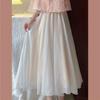 Novo vestido estilo chinês estilo chinês Hanfu aprimorado verão feminino saia fina em forma de pêra saia em linha A terno de duas peças