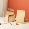 Bolsa de Embalaje para Hornear Tostadas Postre Grado Alimenticio Tostada Sanming Red Social Bolsa para Tiramisú Ventana Bolsa para Pan
