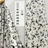 Pijamas Tela de Seda Algodón Seda de Algodón Artificial Vestido para Niños Tela para Ropa Verano Caída Estampado