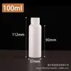 Atacado de frascos plásticos brancos, resistentes à luz, de boca pequena, 30-50-100ml para dispensação de líquidos, armazenamento de reagentes e recipientes de amostras