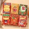 2026 Año del Caballo Año Nuevo Lindo Infantil Creativo Dibujos Animados Sobre Rojo Regalo de Retorno Año Nuevo Personalizado Dinero de la Suerte Bolsa Sobre Rojo