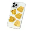 Pegatinas Personalizadas con Foil Dorado "Oro Puro 999" para Teléfonos Móviles, Pegatinas con Foil Dorado "Un Sonido, Riqueza", Pegatinas Doradas "Un Sonido, Riqueza" para Eventos Corporativos
