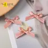 Accesorios de lazo de borde ondulado estilo coreano para mujer para tocados, calcetines, ropa interior, vestidos, lazos decorativos versátiles hechos a mano