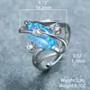 Amazon deseo nuevo platino ovalado forma de S Aobao +3 anillo de diamante blanco pequeño ins personalidad anillo Joker anillo individual