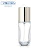 Frasco de Essência 30ml Cilíndrico Plano de Vidro Frasco para Base Frasco para Creme Protetor Solar BB Cream Material de Embalagem Cosmética Frasco para Emulsão