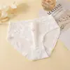 Ropa interior de algodón para bebé grado A, algodón puro para mujer, refuerzo antibacteriano, transpirable, de cintura media, que se ajusta a la cadera, linda, para niñas jóvenes y estudiantes, calzones tipo triángulo