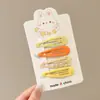 Pinzas para el pelo de cuero con forma de estrella y nube para niñas, Pinzas Bb dulces y geniales para flequillo y cabello lateral, Accesorios para el pelo para niñas