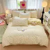 Novo Modelo 2026 Conjunto de Roupa de Cama de Quatro Peças em Algodão Puro de Xinjiang, Lençol e Capa de Edredom 100% Algodão, Conjunto de Três Peças para Dormitório Estudantil