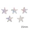 Cuentas de Estrella de Mar Ab con Galvanizado de Vidrio Hechas a Mano para Pulsera DIY Materiales para Joyería Bolsa para Pulseras Cuentas Sueltas Accesorios