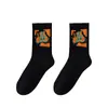 Calcetines para hombre de talla grande transfronterizos amantes estudiante talla grande comercio exterior calcetines de baloncesto de caña media al por mayor calcetines de otoño e invierno