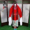 Figurino de ópera Huatang, figurino de ópera de Pequim, figurino antigo feminino, figurino de drama com mangas d'água para prática, capa feminina estilo chinês para apresentação de palco