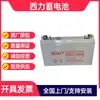 Bateria Sehey/Xili Npg 100-12/12V100Ah Bateria de Suporte para Sala de Computadores Caixa Original Três Anos