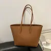 Bolso Tote Grande con Patrón de Lichi Transfronterizo para Mujer 2026 Nuevo Color Sólido Moda Casual para Viajes Diarios Bolso de Hombro Simple
