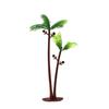Tamaño Árbol de Coco Pastel Adornos Decorativos Verde Simulación Árbol de Coco Tema Dinosaurio Bosque Decorativo Para Hornear Plug-in