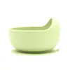 Vajilla de Silicona para Bebés de Grado Alimenticio Mesa de Alimentación Infantil Plato de Cena para Bebé con Ventosa Plato Anticaída
