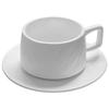 Taza de Café y Platillo de Cerámica de Color Sólido Simple Traje Taza de Té de la Tarde Taza de Agua Taza de Desayuno Taza de Leche Cuchara Soporte para Taza Lujo Ligero
