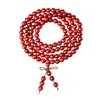 Atacado Sandália de Sangue Sândalo Africano Folha Pequena Sândalo Vermelho Contas Budistas, Vários Estilos e Especificações, Pulseiras Estilo Étnico, Contas de Rosário