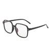 2020 Nuevo Estilo Coreano Montura Grande Uña de Arroz Lentes Planos Celebridad de Internet ins Montura de Gafas Versátil Montura de Gafas para Miopía de Mujer