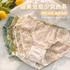 Braguitas Triángulo Puro Deseo Malla Ropa Interior Femenina Algodón Puro Entrepierna Antibacteriana Encaje Dulce Estilo Girly Transpirable Verano Estilo Delgado