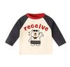 [Personalizado] Camiseta de Manga Larga para Niños Algodón Puro Top para Niños Pieza Única Ropa Clase A para Niños Dibujos Animados Moderno Ropa de Primavera y Otoño para Niños