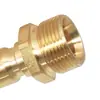 Acessórios Adaptadores para Máquina de Limpeza de Alta Pressão Bico de Água de Cobre Máquina de Limpeza Conexão Rápida de 2 Pontos 1/4 Latão 380 Acessórios