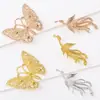 Estilo Antigo Borboleta Fênix Liga DIY Acessórios Artesanais Ventilador de Casamento Chinês Decoração Dinastia Han Material para Coroa de Cabelo