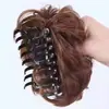 Peluca cabeza de bola pelo rizado anillo de pelo rizado anillo de pelo real esponjoso forma de cabeza plana flor soporte cabeza de mujer realista rizador de pelo de flor