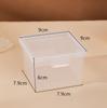 Caja de Almacenamiento de Lápices de Gran Capacidad Transparente Caja de Almacenamiento de Papelería Soporte para Bolígrafos Lápiz de Color Cera para Niños Pintura Lápiz de Boceto Caja