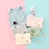 Chaleco cálido para bebé ropa para recién nacidos ropa para niños terciopelo para bebé 3-12 meses chaleco sin mangas ropa de otoño e invierno