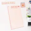 Carpeta Acrílica Transparente A4 con Pinza Tablero Duradera y Gruesa Férula Multifuncional Bloc de Escritura para Estudiante Pinza para Examen