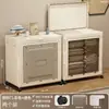 Caja de Almacenamiento de Ropa para Uso Doméstico, Gran Capacidad, Caja Organizadora Plegable Extra Grande con Tapa abatible, Armario de Almacenamiento para Ropa y Colchas de Temporada