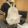 Mochila Fofa de Desenho Animado Estudante Feminina 2025 Nova Moda Estampa de Leopardo Mochila de Viagem Estudante do Ensino Fundamental Bolsa Escolar