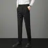 Ropa de Hombre Fengshe / Nueva Colección Primavera/Otoño 2026 Ligera de Lujo Casual para Hombre Ajustada Recta Juvenil Pantalones Largos