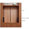 Barra de Colgar Ropa Elevable Armario Desplegable Hacia Abajo Retorno Automático Perchero Retráctil para Vestidor Accesorios de Ferretería para el Hogar