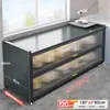 Cortina para Puerta de Gabinete para Ocultar Desorden, Cubierta para Gabinete de Cocina, Gabinete para Zapatero, Cortina a Prueba de Polvo para Armario, Gabinete sin Taladro