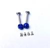 Atacado Online Nova Joia Piercing Shambhala Cheia de Diamantes 4mm1.2 Unha de Sobrancelha Unha de Lábio Unha de Osso da Orelha Joia Cheia de Diamantes