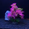 Acuario de Simulación Árbol Pequeño Paisaje de Acuario Decoración de Hierba Acuática de Plástico Hierba Acuática Decoración de Flor Falsa Decoración de Hierba Falsa Decoración Hierba Acuática de Simulación