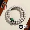Pulsera de Bodhi Estrella y Luna de Hainan de Alta Densidad, Cuentas de Oración para Hombres y Mujeres, Artículos al por Mayor para Puestos, Sándalo 8mm, Envío Gratis