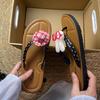 Lindas Chanclas de Conejo Miffy, Celebridad de Internet, para Mujer, Antideslizantes, Modelo Nuevo 2026, Adecuadas para Uso en Exteriores, Chanclas de Playa para Viajes para Mujer