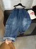 Novas Calças Jeans Cargo para Crianças 2026 para Meninos e Meninas, Calças Largas Soltas, Moda Versátil Estilo Coreano para Primavera e Outono, Calças Longas