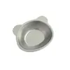 Tazón de Arroz Grueso de Acero Inoxidable 304 Lindo para Niños, Tazón Pequeño para Comida Complementaria de Bebé, Plato Especial para Comer para Bebés, Transfronterizo, Hecho a Medida